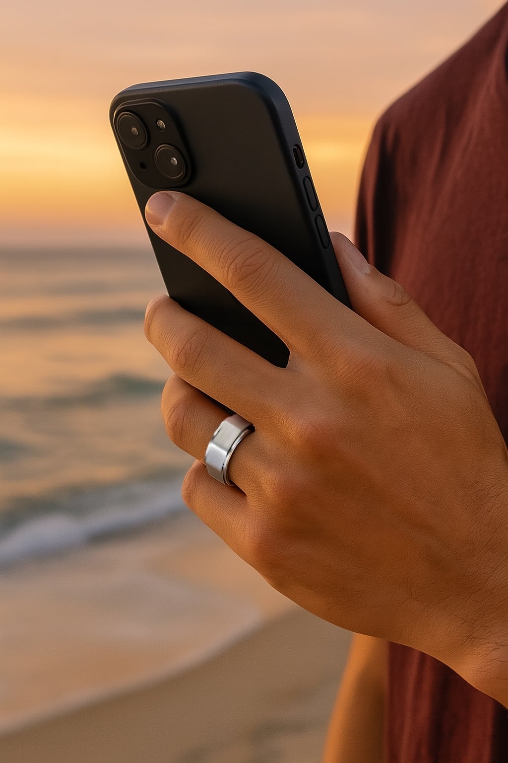 Bague anneau anti-stress tournant écrou